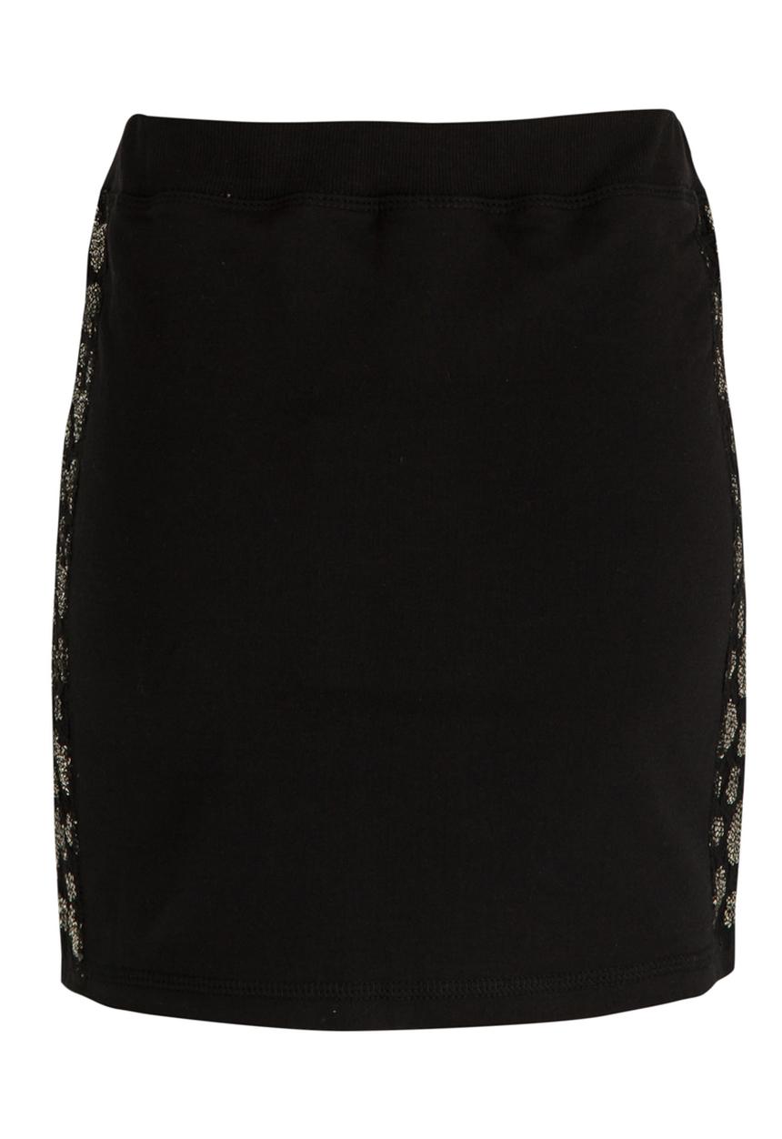 Name It - Embellished Mini Skirt Black