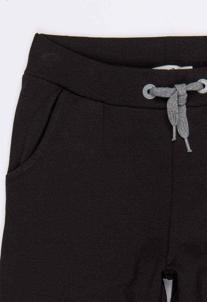 Name It - Boys Printed Sweat Joggers Black