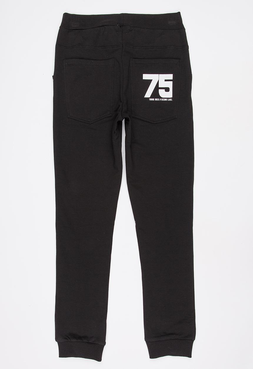 Name It - Boys Printed Sweat Joggers Black