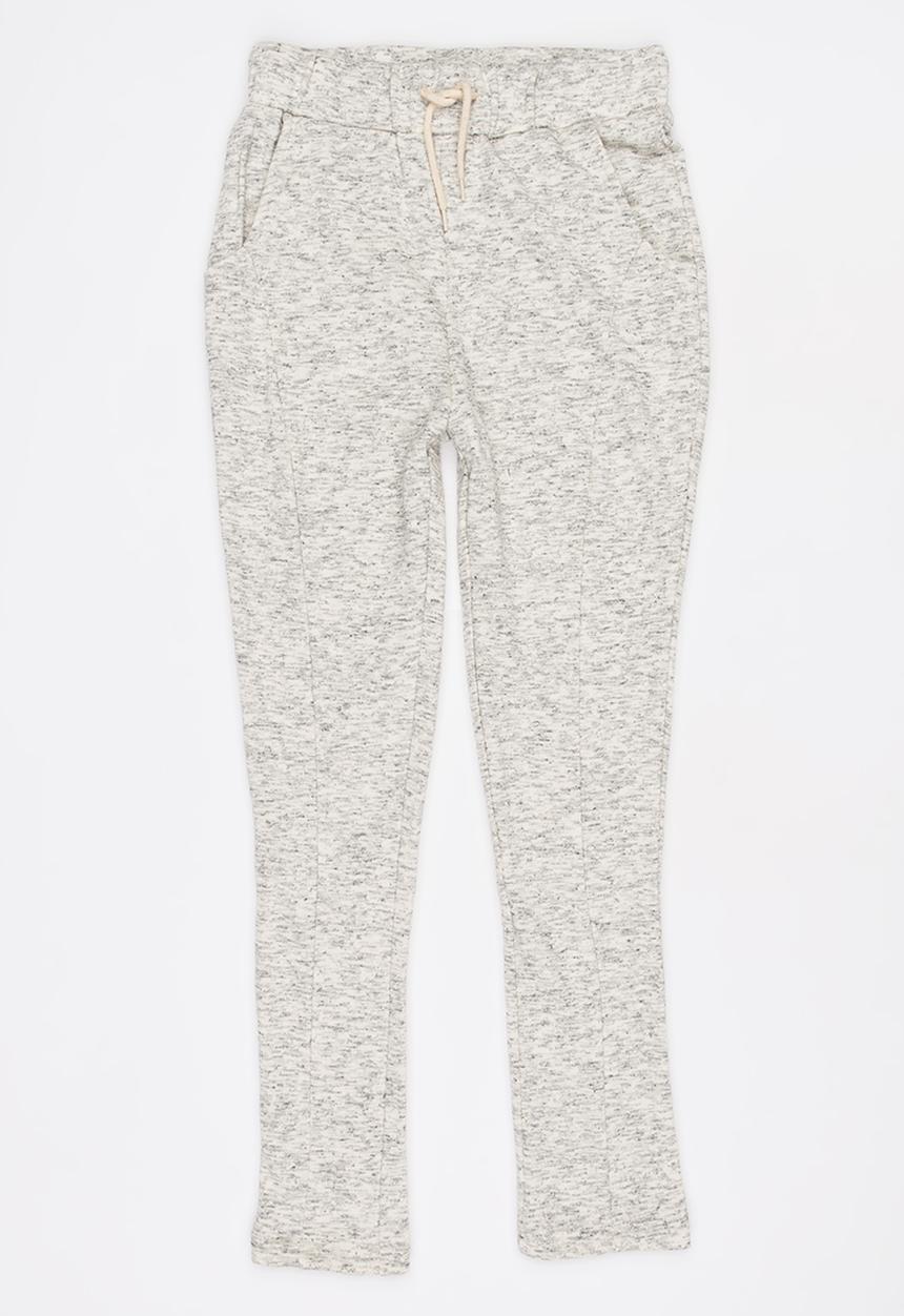 Name It - Girls Fleece Joggers Grey Melange