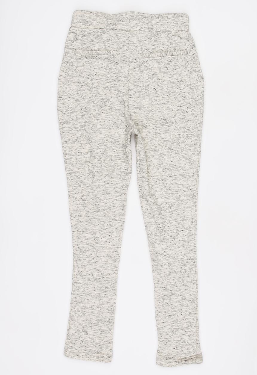 Name It - Girls Fleece Joggers Grey Melange