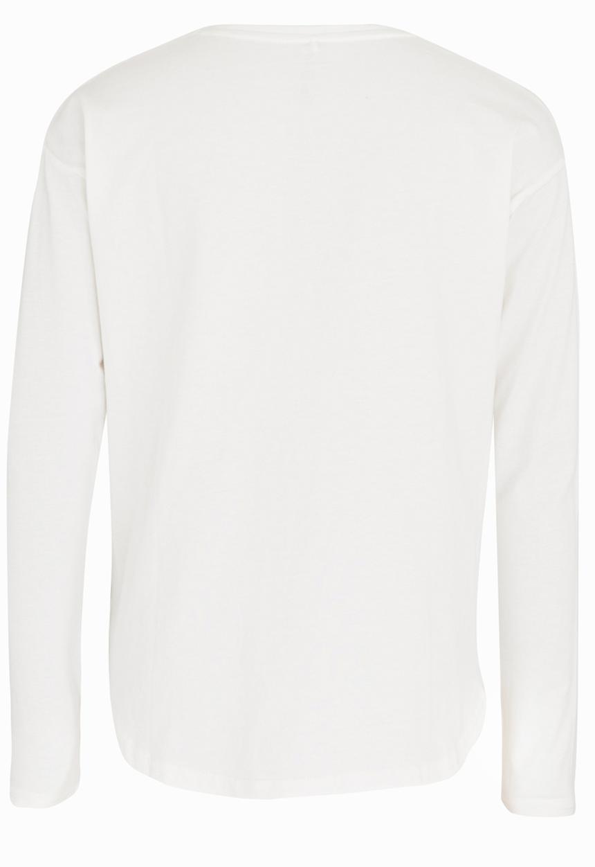 Name It - Printed Boxy Tee White