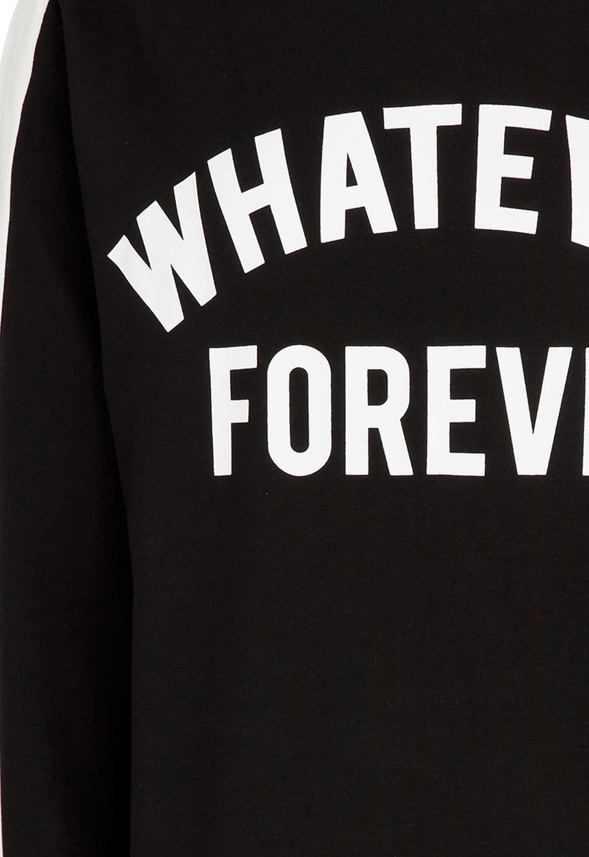 Name It - Printed Sweat Top Black