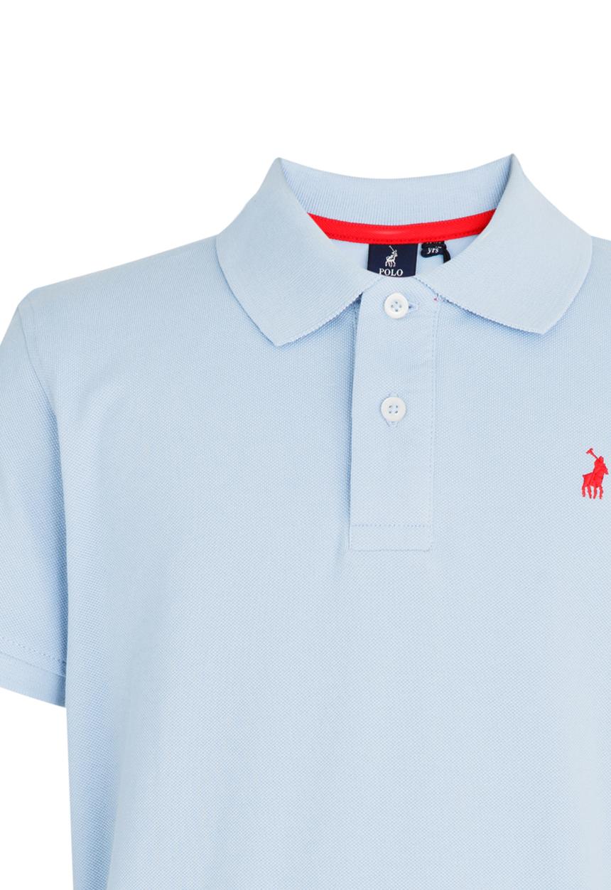 POLO - Classic Golfer Pale Blue