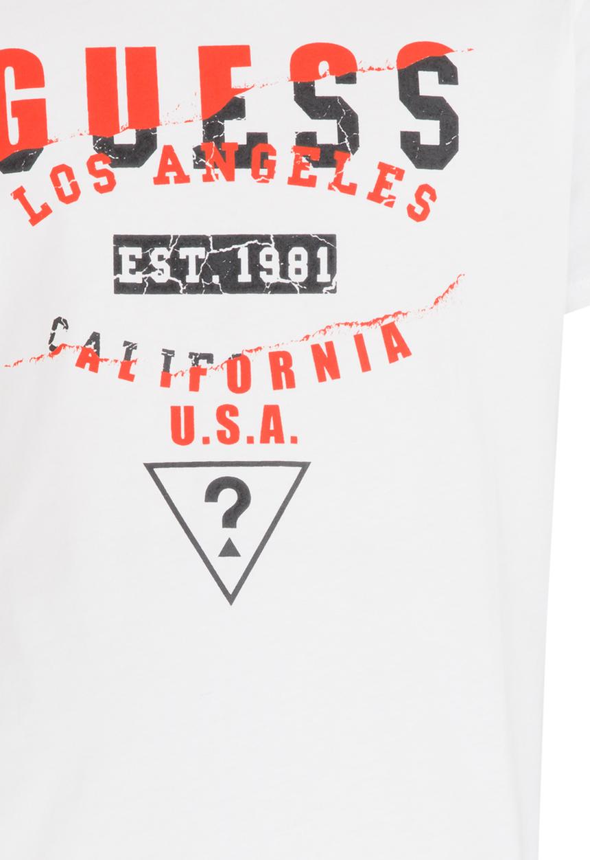 GUESS - Cali USA Tee White