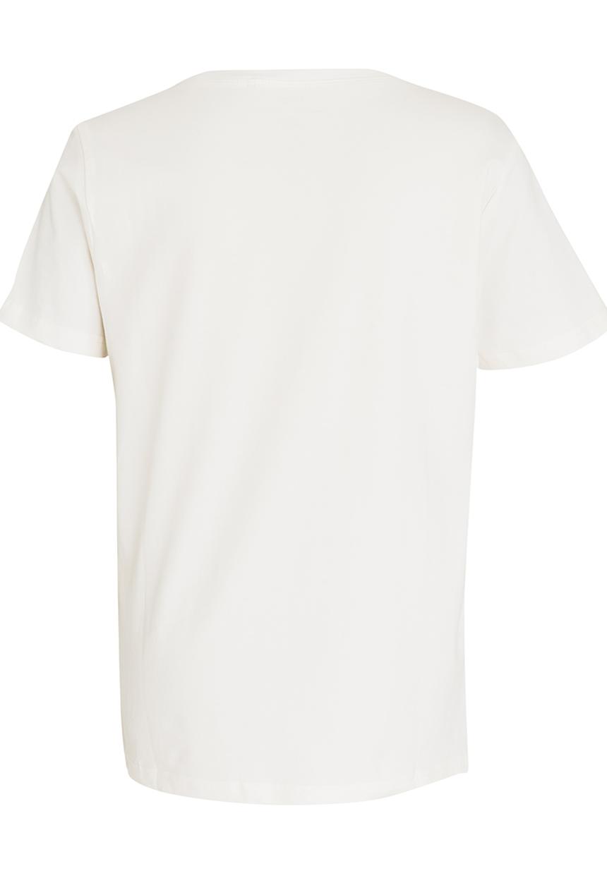 Name It - Printed Tee Off White