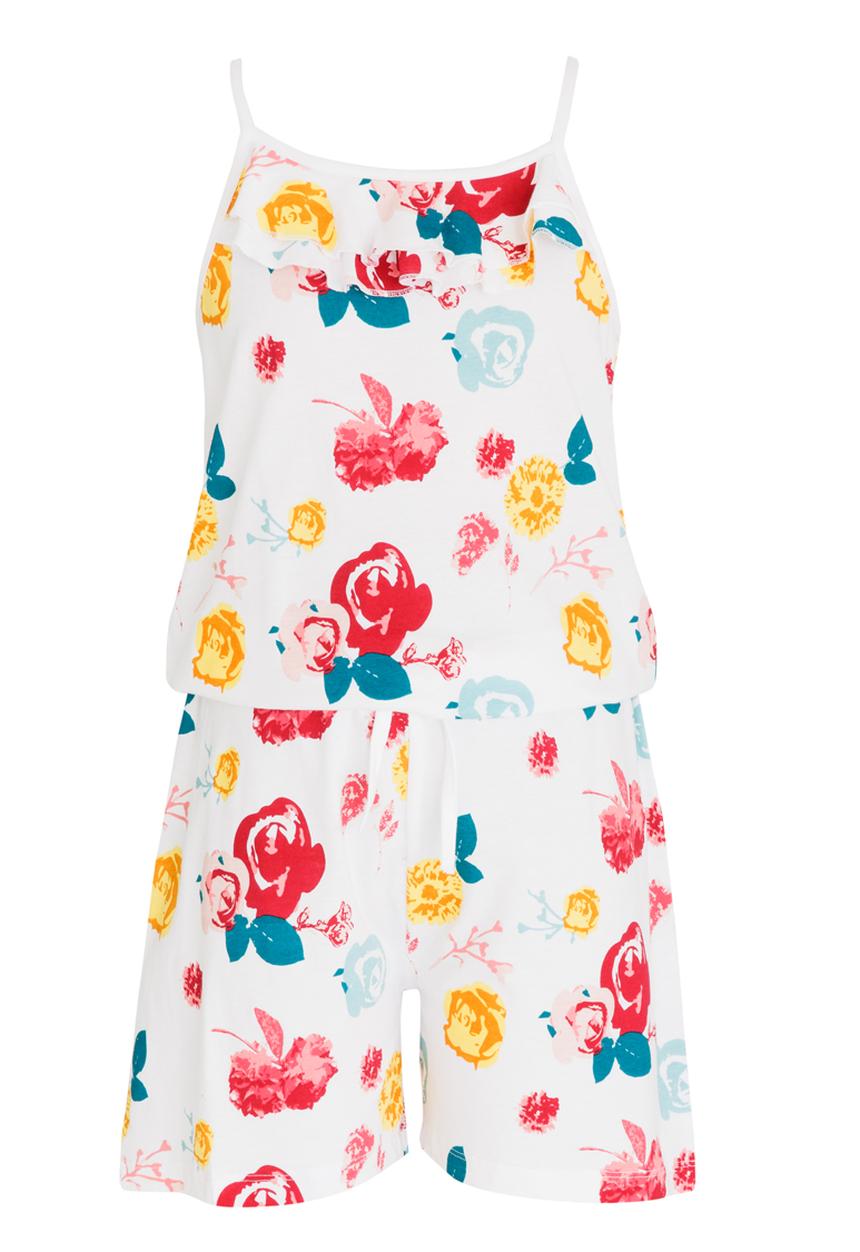Name It - Sleeveless Playsuit White