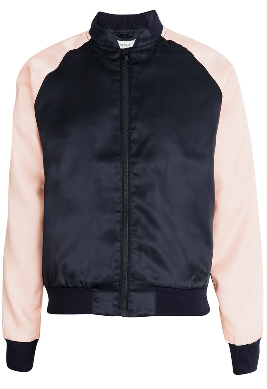 Name It - Satin Bomber Jacket Multi-colour