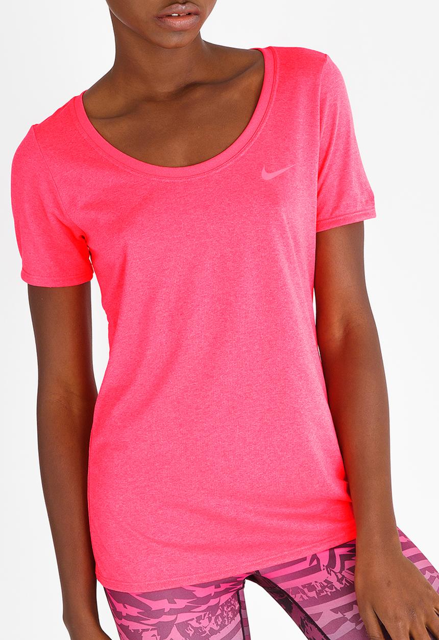 Nike - Nike Womens Dry Tee Mid Pink