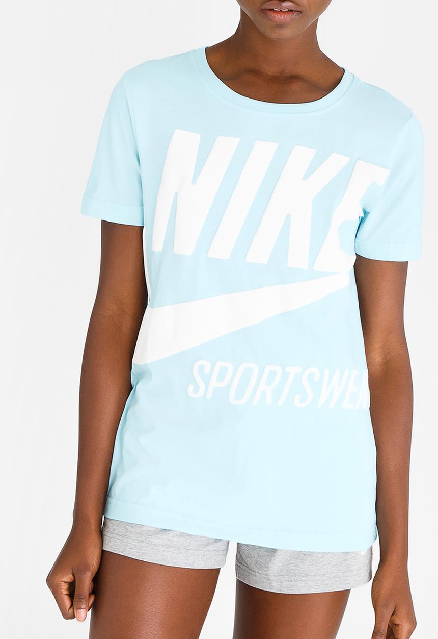 Nike - Nike Short Sleeve Tee Pale Blue