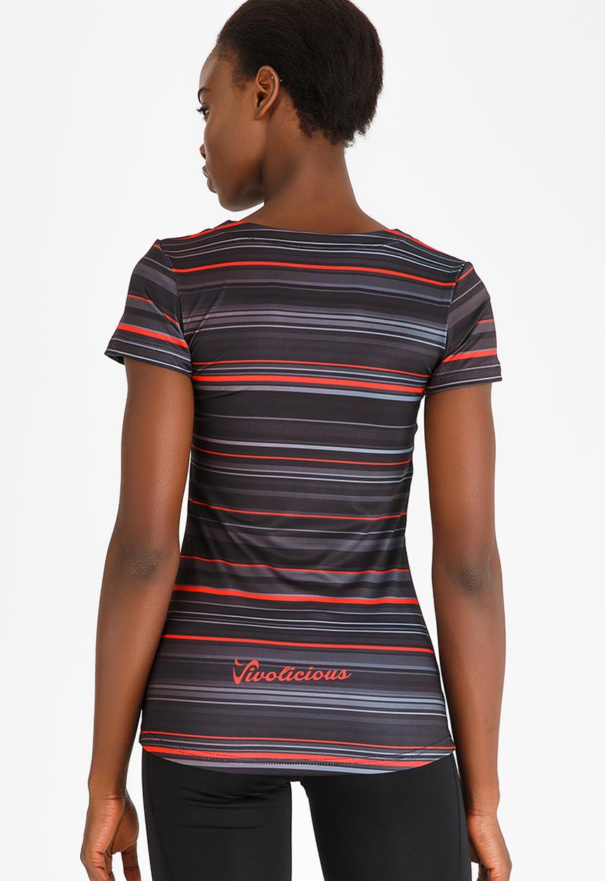 Vivolicious - Titanium Pro Cool V-neck Tee Black