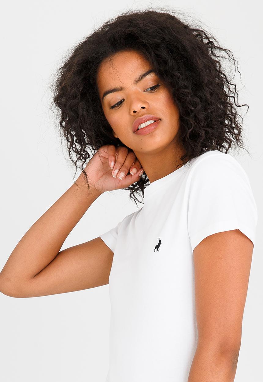 POLO - Allie Short Sleeve Pony Tee White