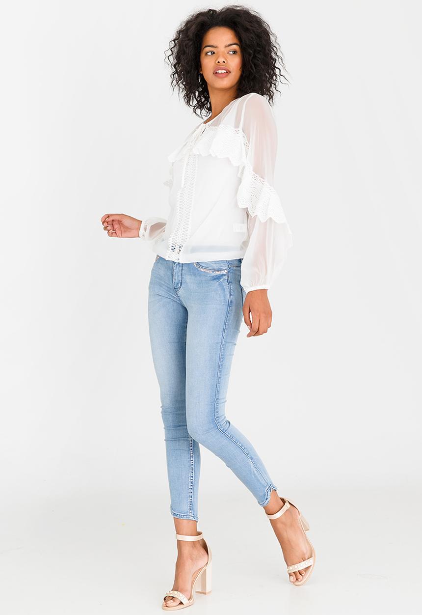 cath.nic - Organza Fantasy Top White
