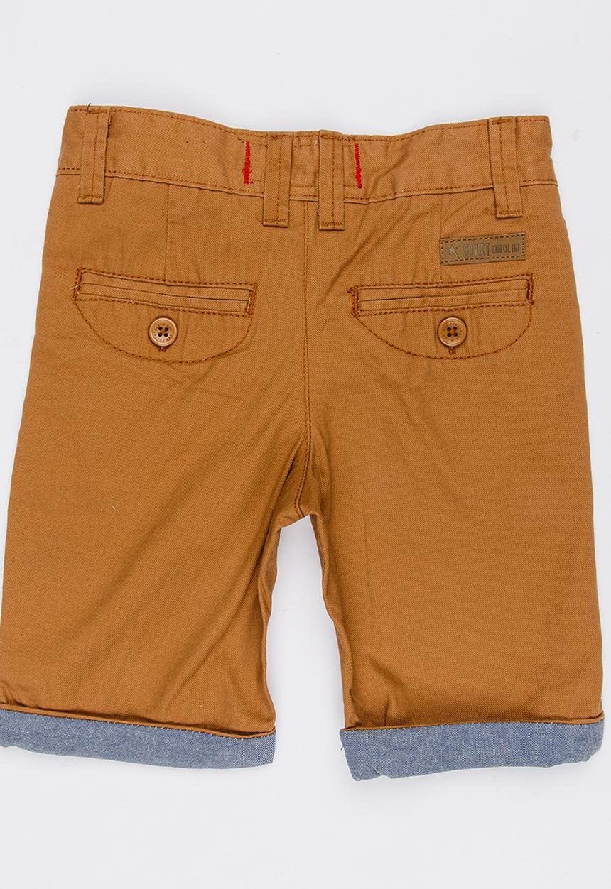 SOVIET - B Crew Shorts Camel