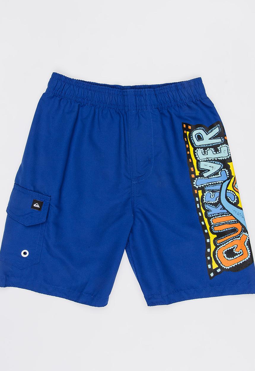 Quiksilver - Mean Machine Toddlers 2 Boardie Blue