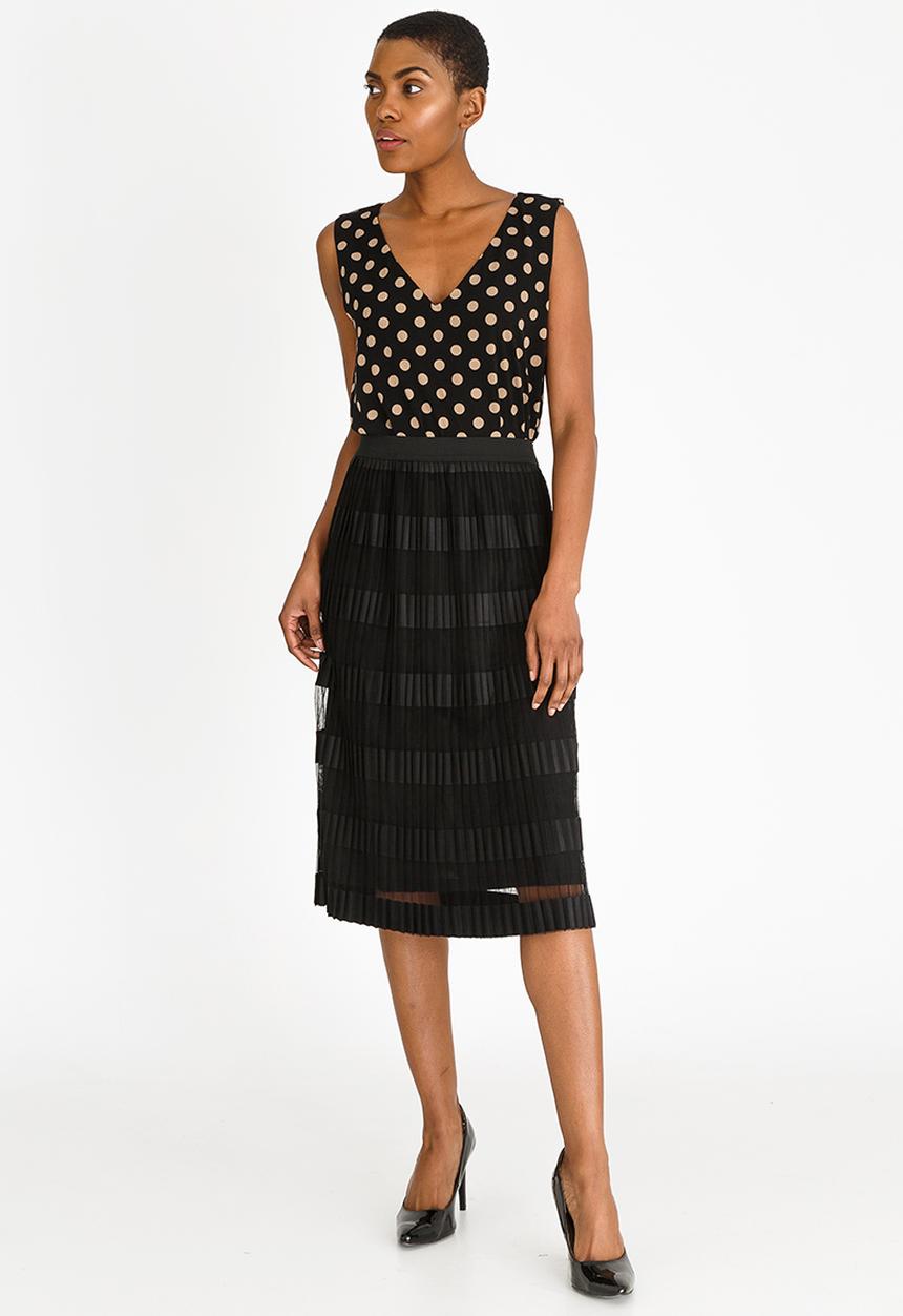 cath.nic - Lucky Lace Skirt Black