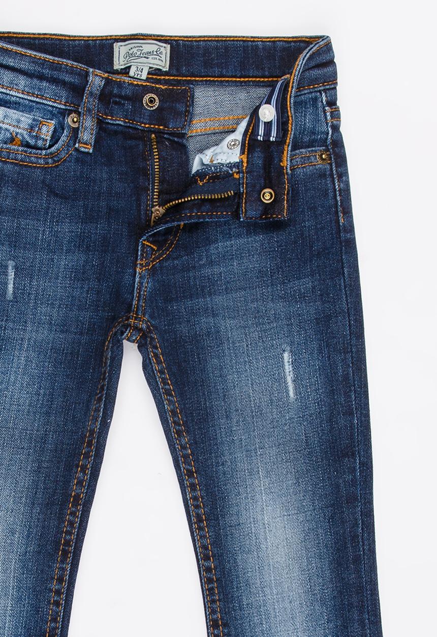 POLO - Straight Leg Denim Mid Blue