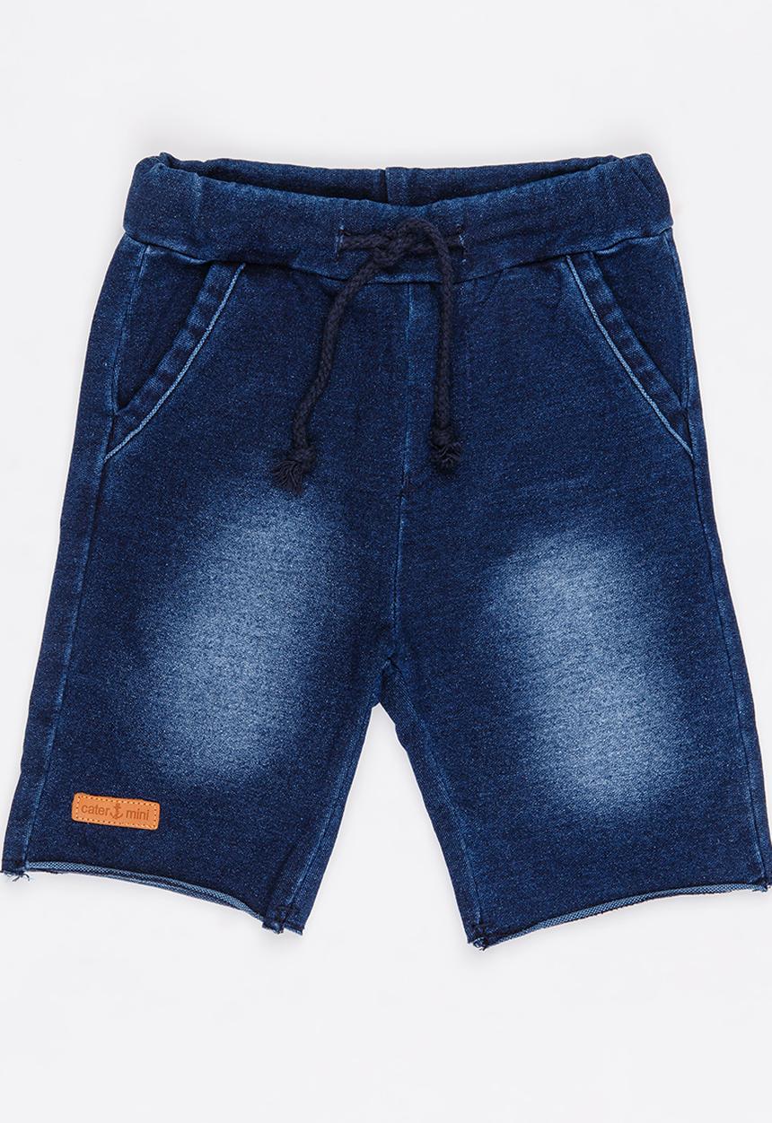 Pop Candy - Boys Denim Short Blue