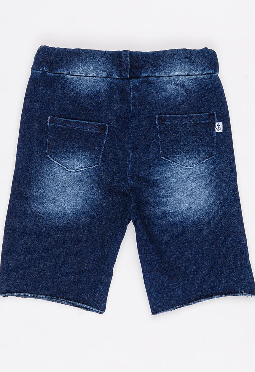 Pop Candy - Boys Denim Short Blue