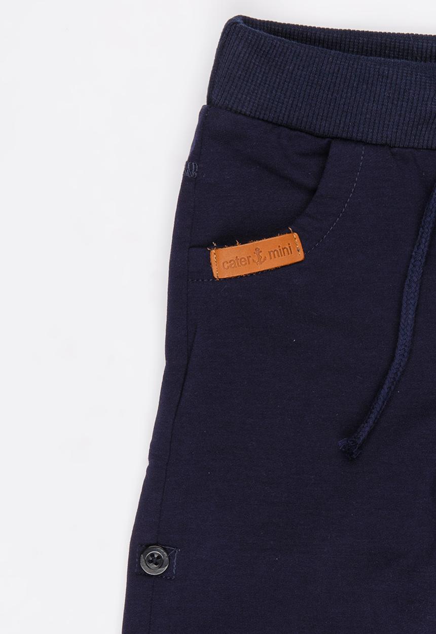Pop Candy - Boys   Fleece Shorts Navy