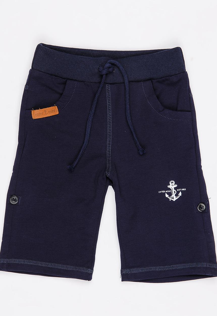 Pop Candy - Boys   Fleece Shorts Navy