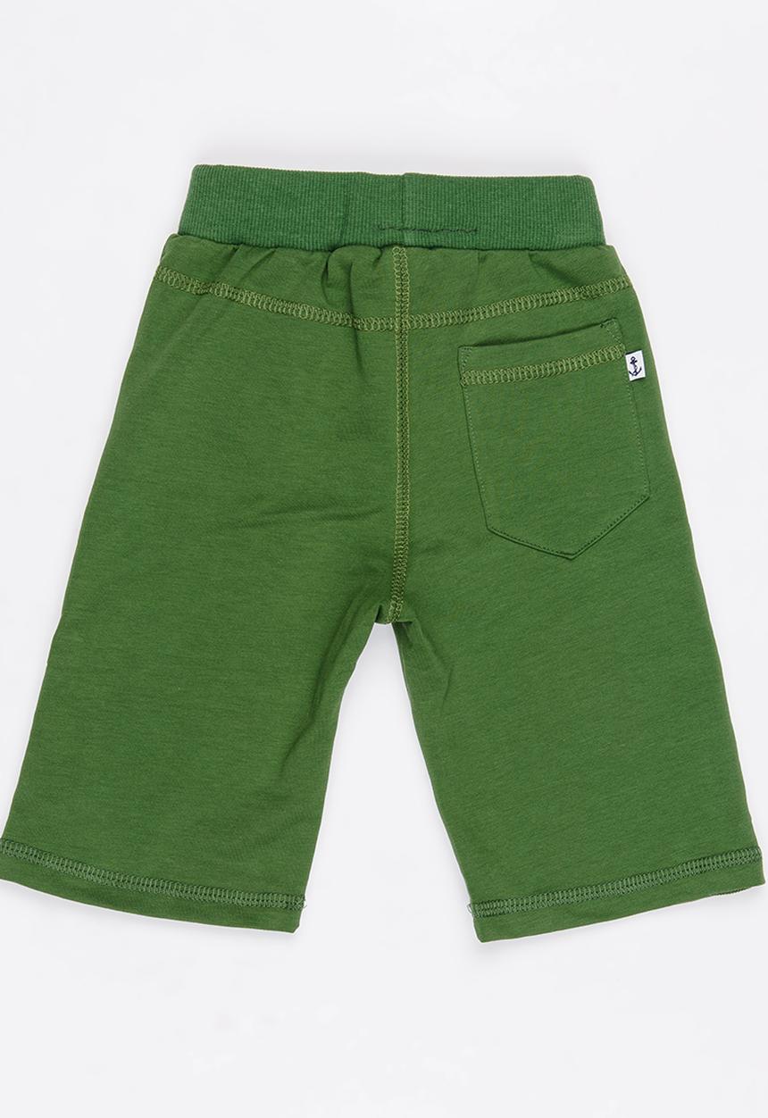 Pop Candy - Boys   Fleece Shorts Mid Green