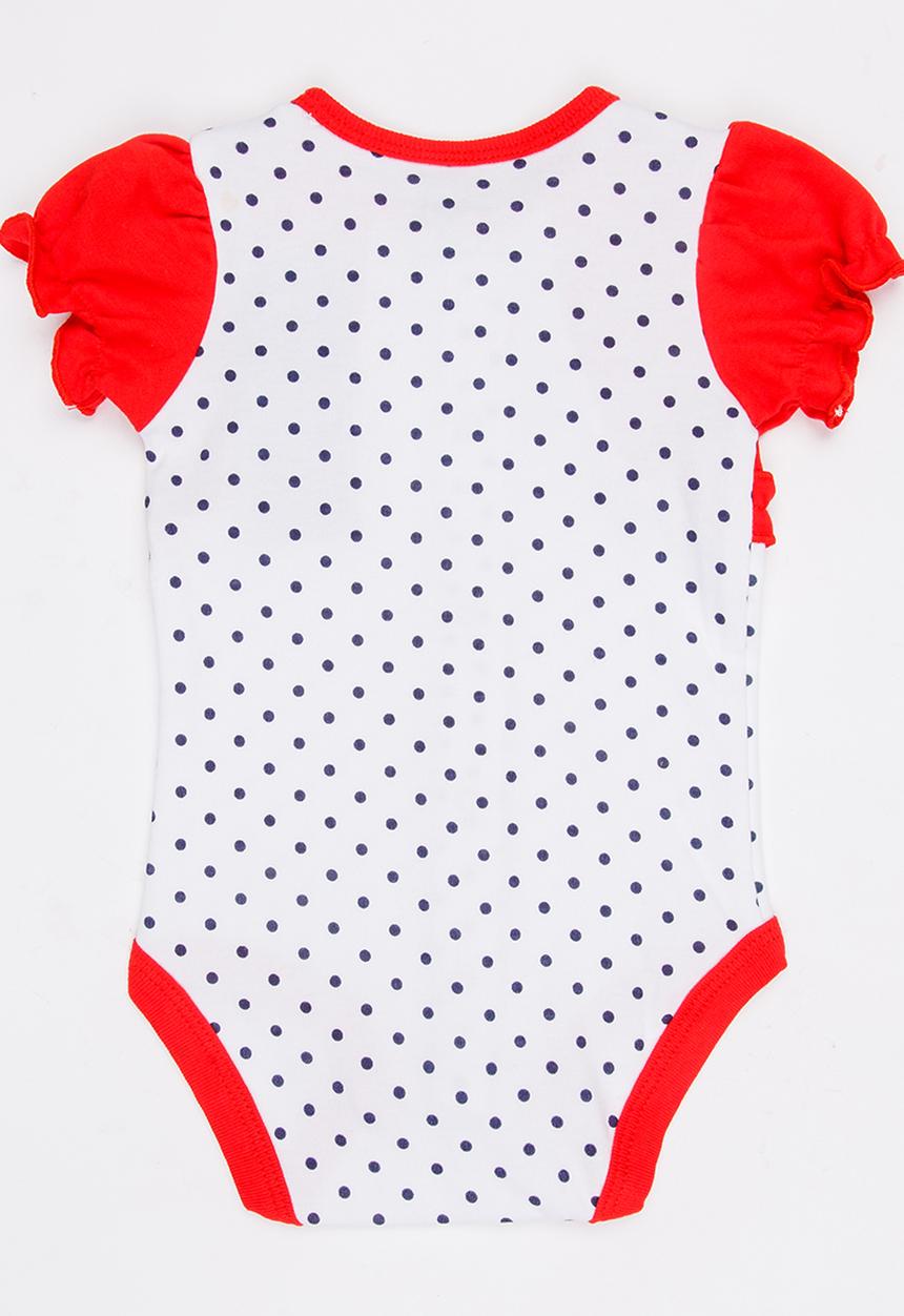 Pop Candy - Shortsleeve Bodysuit Red