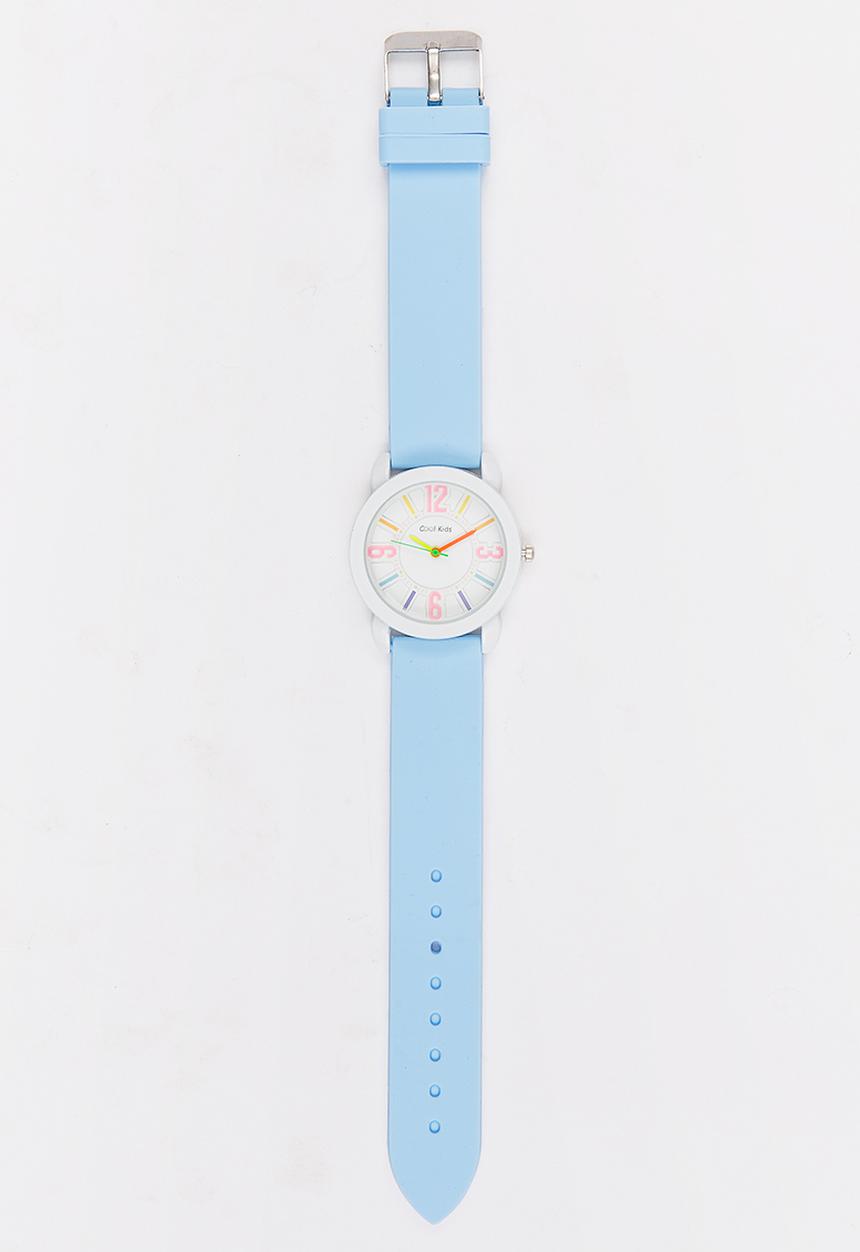 Cool Kids - Girls Marshmallow Watch Pale Blue