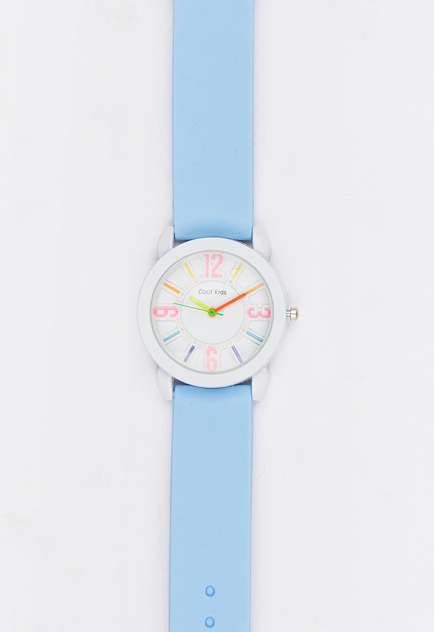 Cool Kids - Girls Marshmallow Watch Pale Blue