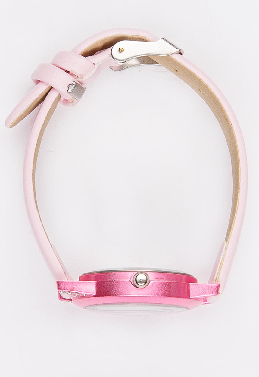 Cool Kids - Girls Kitty Watch Mid Pink