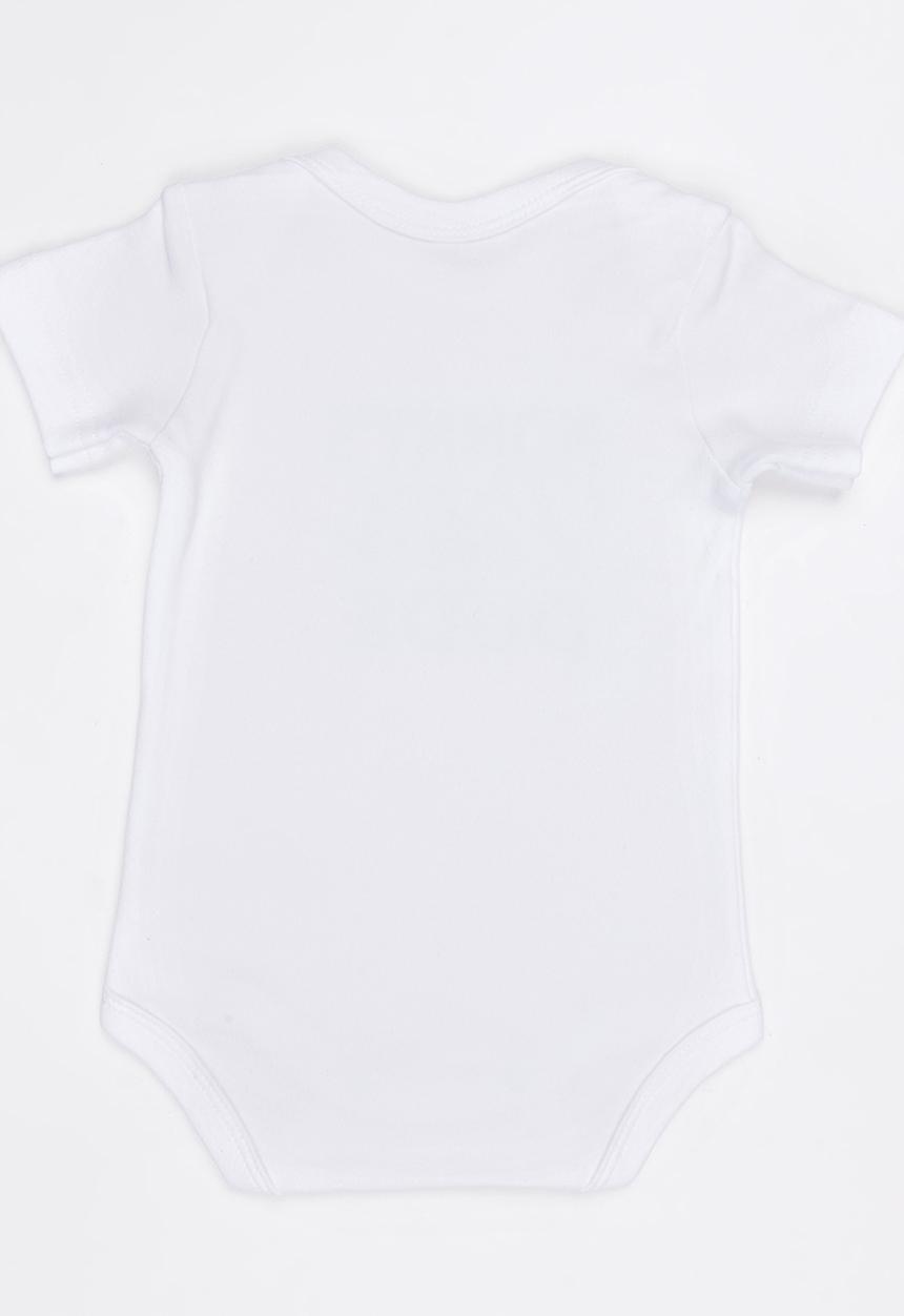 Funky Shop - Slogan Baby Grow White