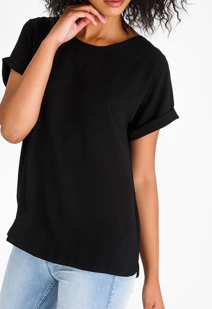 Kate Jordan - Rose Gold Zip Top Black