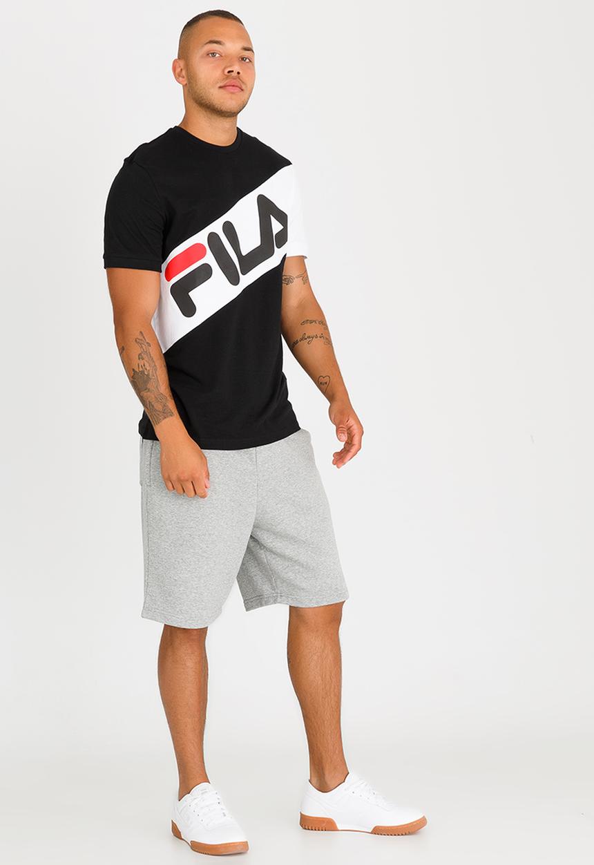 FILA - Aaron T Shirt Black and White