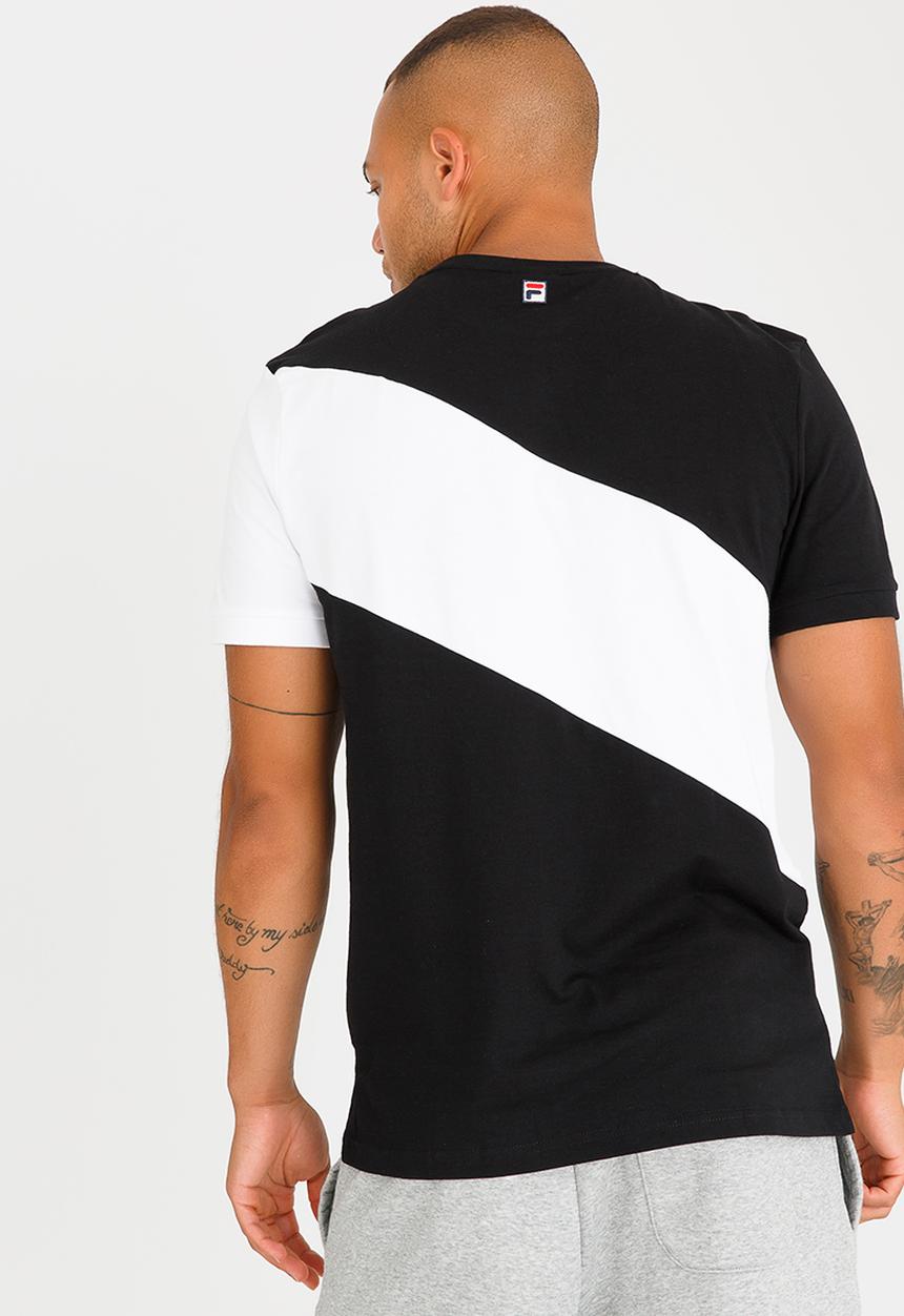 FILA - Aaron T Shirt Black and White