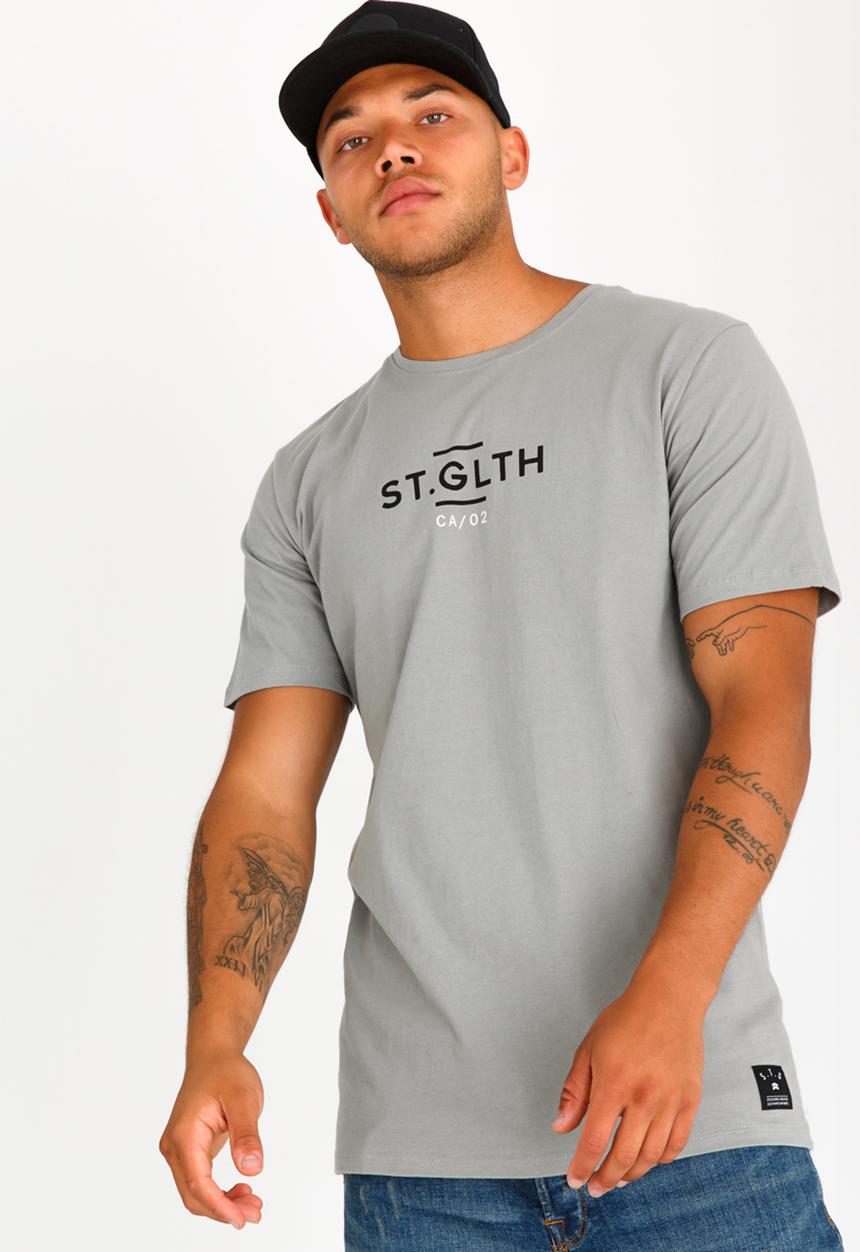 St Goliath - Phyfe Crew Neck Tee Grey