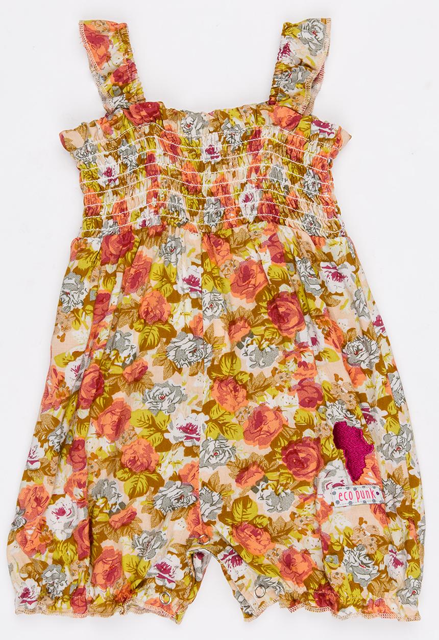 Eco Punk - Baby Girl Romper Multi-colour