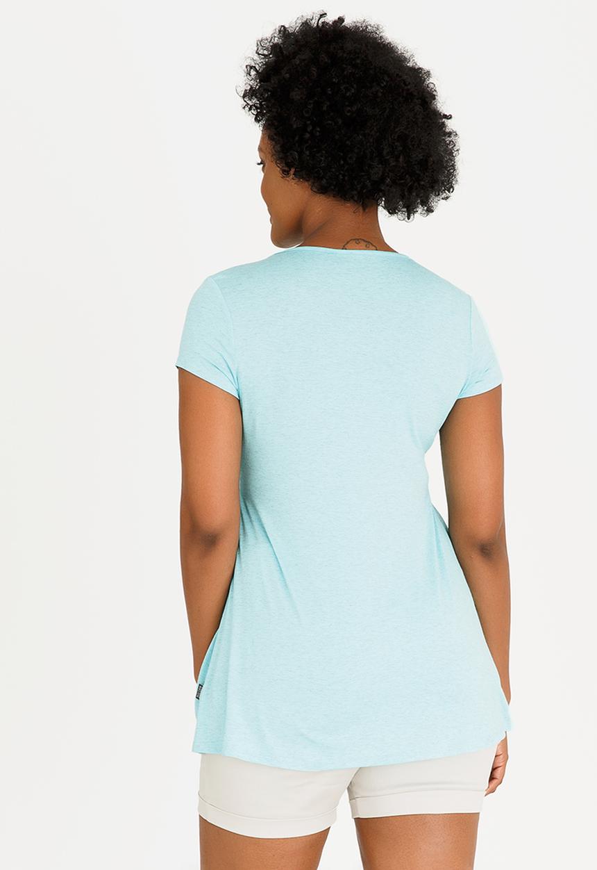 Cherry Melon - Smock Swing Top Aqua