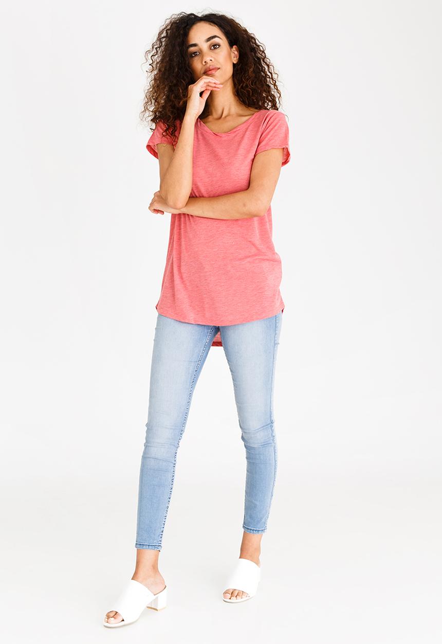 edit - Easy Wearing TShirt Mid Pink