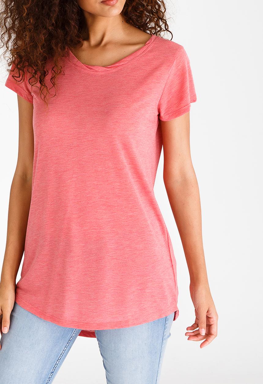 edit - Easy Wearing TShirt Mid Pink