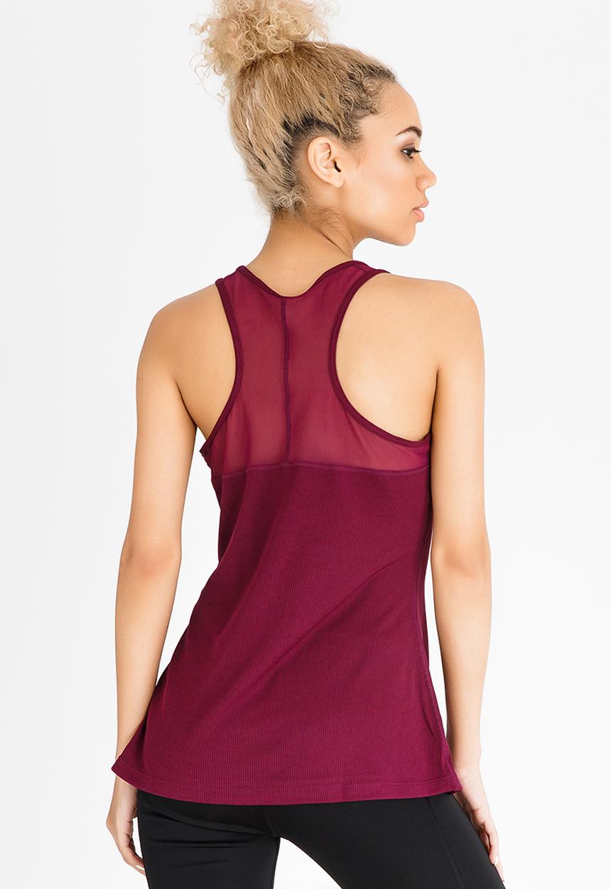 Nike - Nike Womens Stylized Tank Top Burgundy