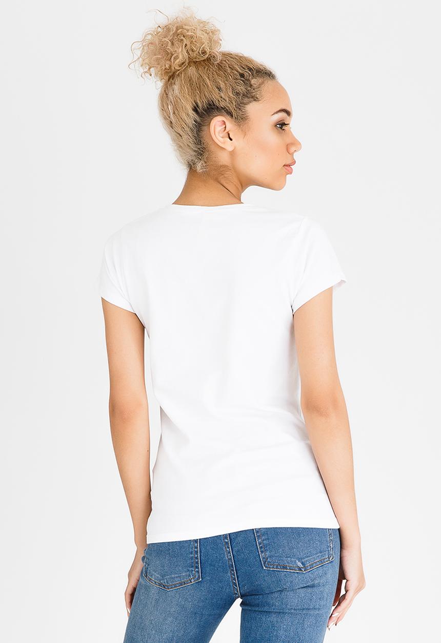 SOVIET - Casey Crew Neck Tee White