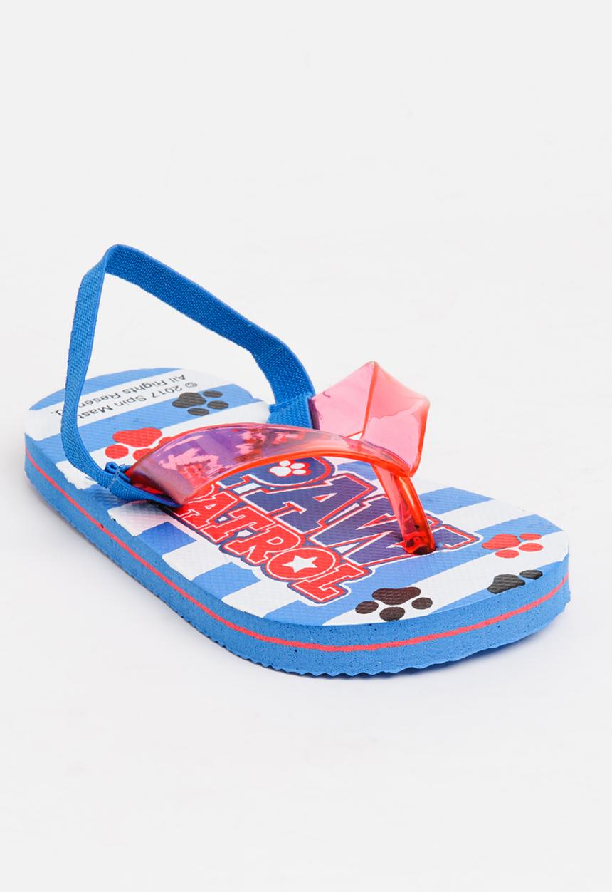 Character Fashion - Paw Patrol  Flip Flops Blue