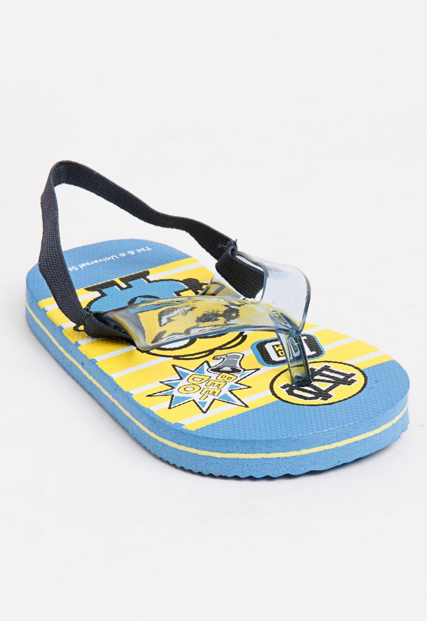 Character Fashion - Despicable Me Flip Flops Yellow