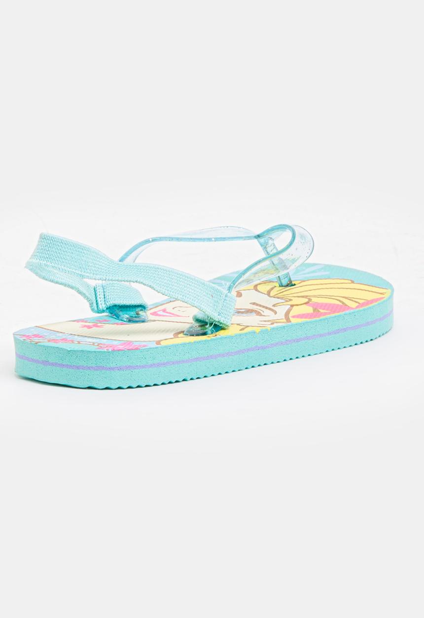 Character Fashion - Frozen Flip Flops Mid Pink