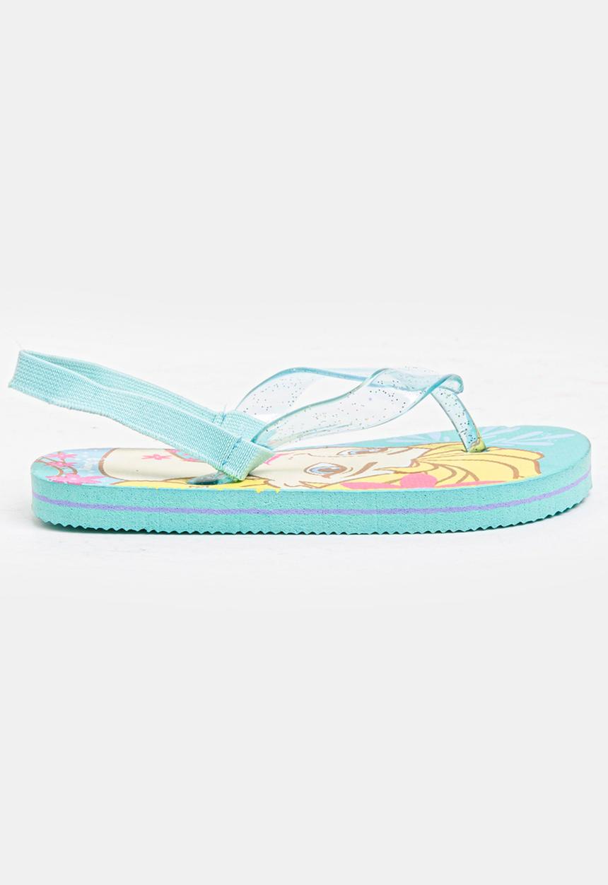 Character Fashion - Frozen Flip Flops Mid Pink