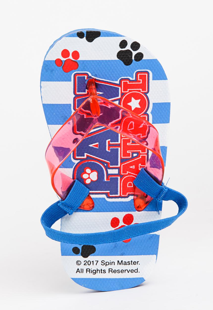 Character Fashion - Paw Patrol  Flip Flops Blue
