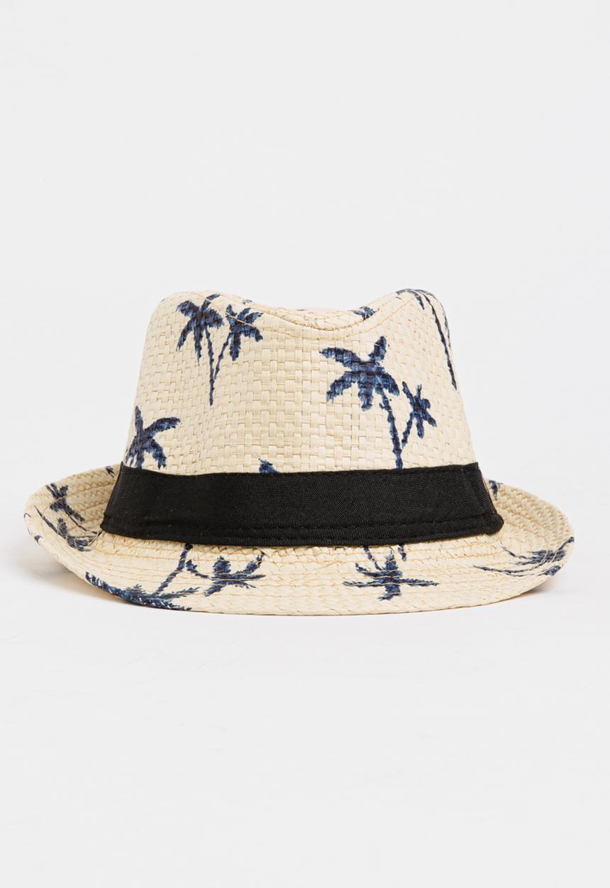 Pop Candy - Boys Printed Fedora Stone