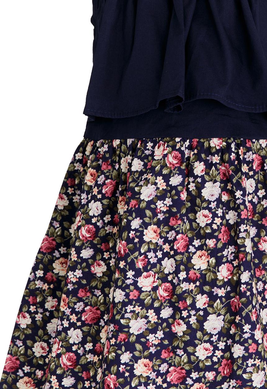 Pop Candy - Girls Printed  Combo Dress Multi-colour