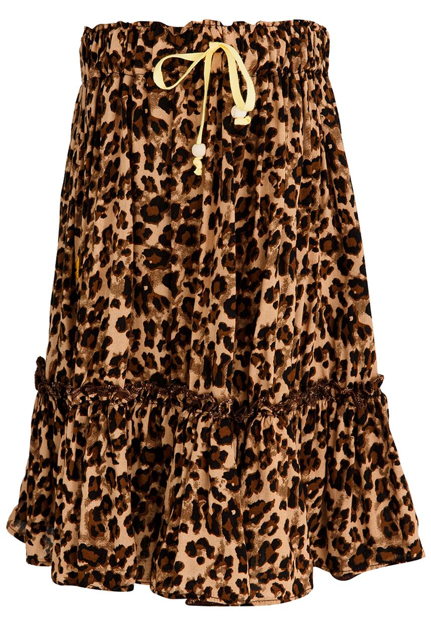 Eco Punk - Girls Printed Maxi Skirt Multi-colour