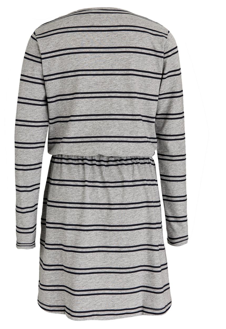Name It - Stripe  Dress Grey Melange